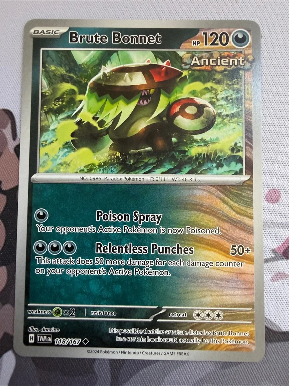 😈 Dark Energy Pokémon Card Lot | Absol Nickit Scraggy Brute Bonnet ✨5/$25✨